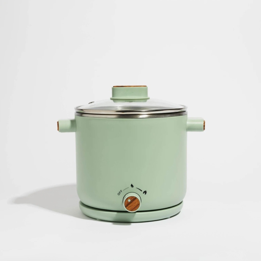 Cloudy Cafe Electric Stainless Steel Ramen Cooker - Kitchen Appliance